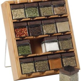 Ahşap baharat kutusu 11