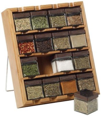 Ahşap baharat kutusu 11