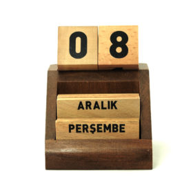 Ahşap takvim 4