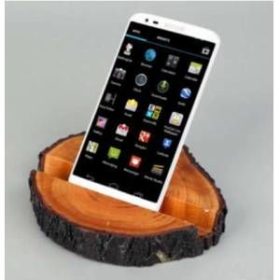 Ahşp telefon tutacağı 5